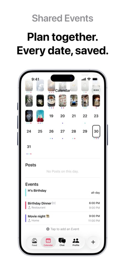 Shared events