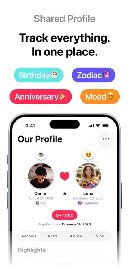 Shared profile